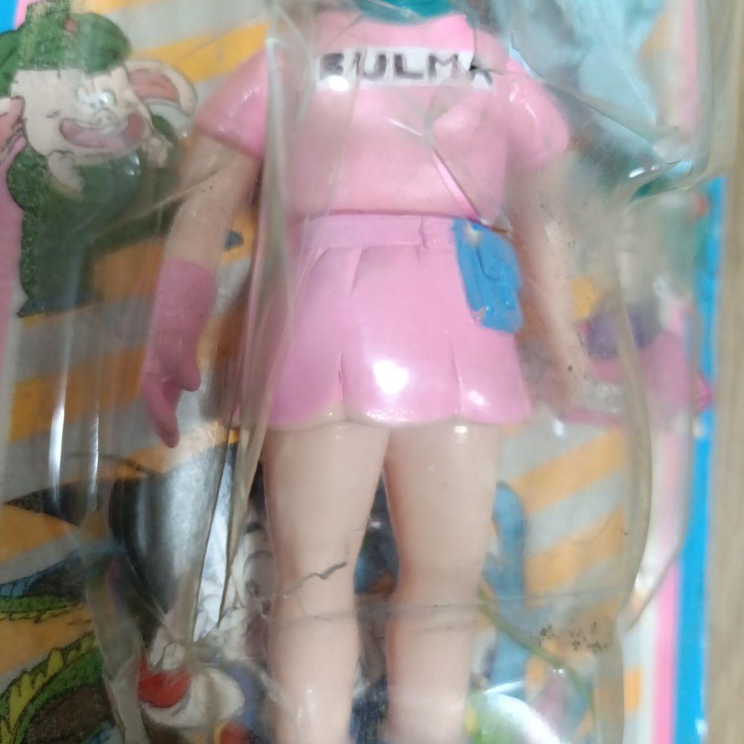 当時物　エポック　ドラゴンボール　ブルマ　ソフト人形　ソフビ