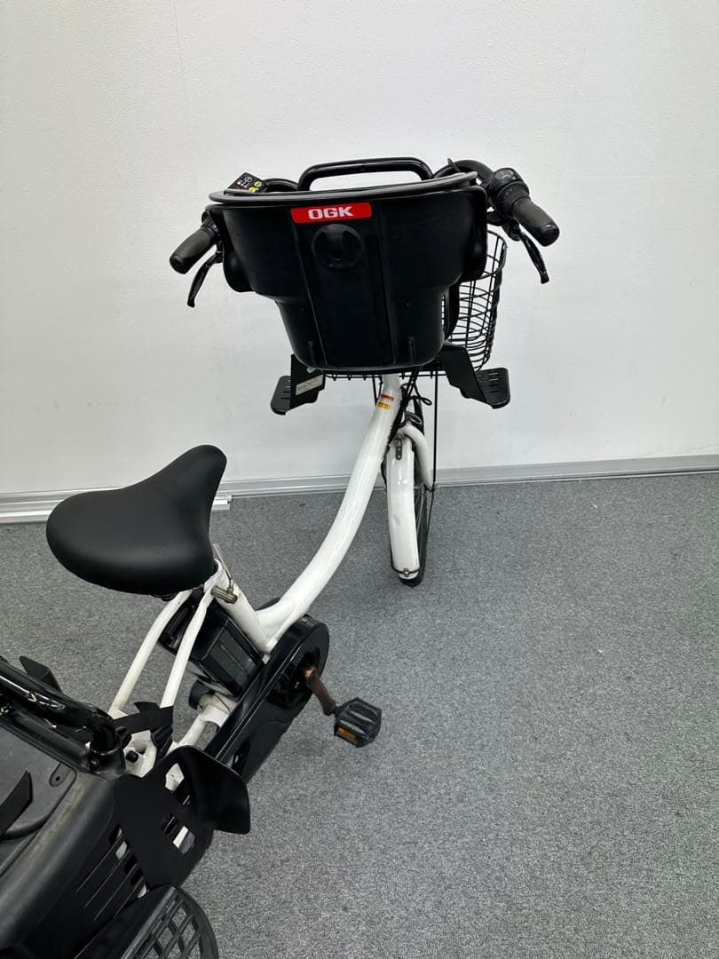 人気な車種　3人乗り電動自転車　ヤマハパスバビー　子供乗せシート付き　お買い得品