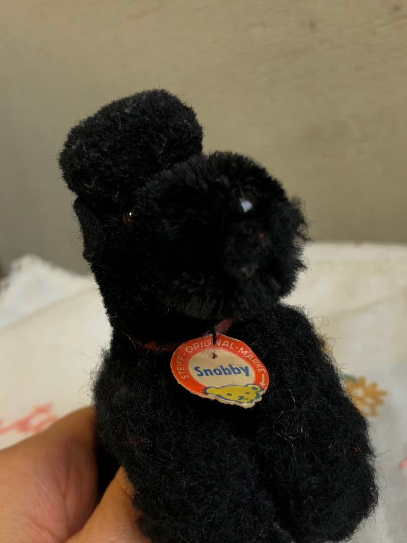 シュタイフ Steiff アンティーク ドイツ製 snobby ミニプードル