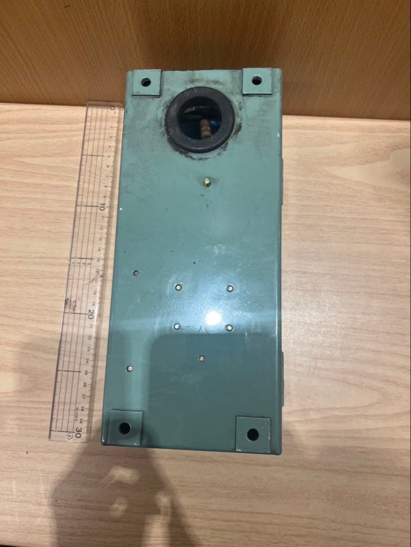 札幌市営地下鉄 戸締め保安表示箱 実物 鉄道部品 昭和レトロ