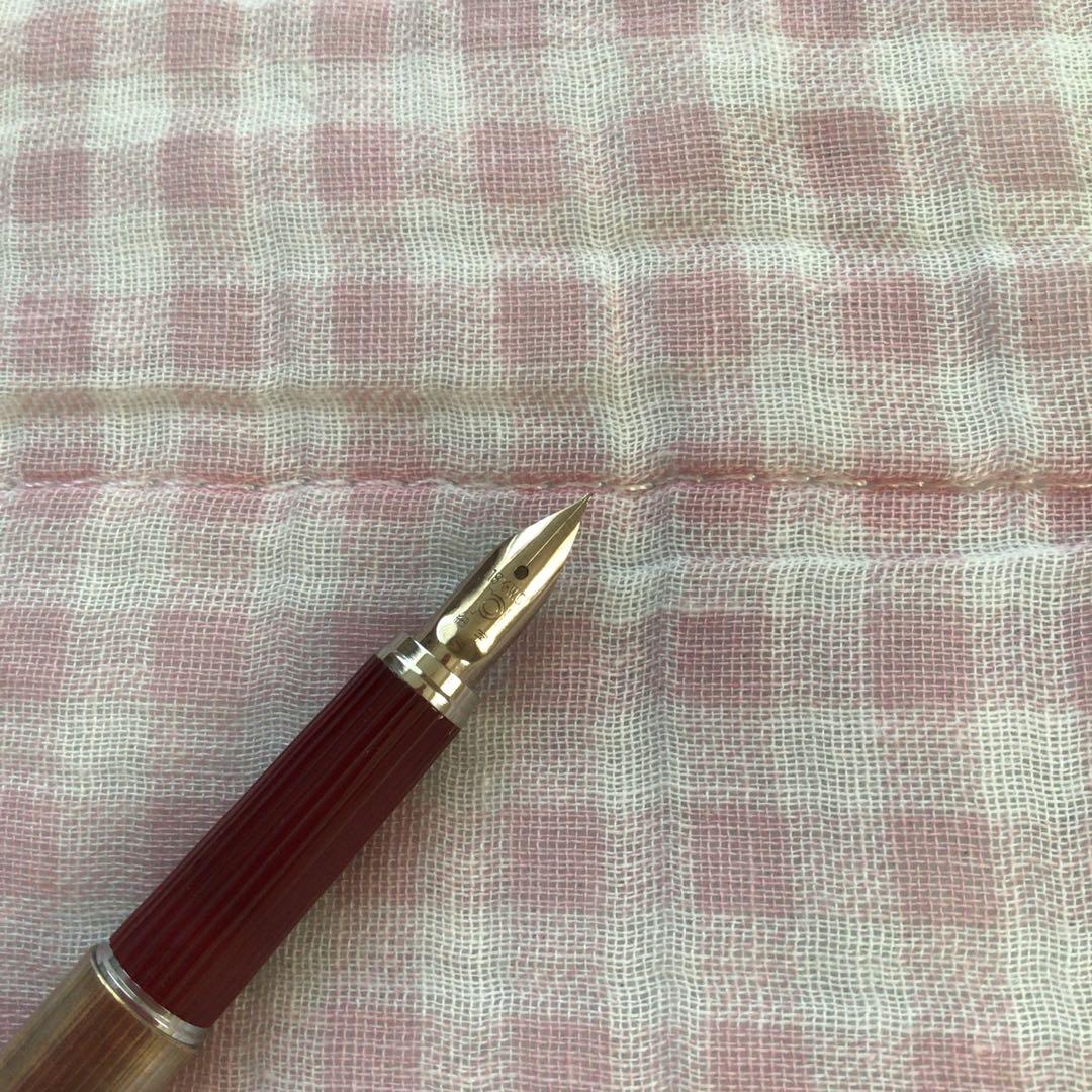 プラチナ 18K 18金 万年筆 リビエール スターリングシルバー 廃盤