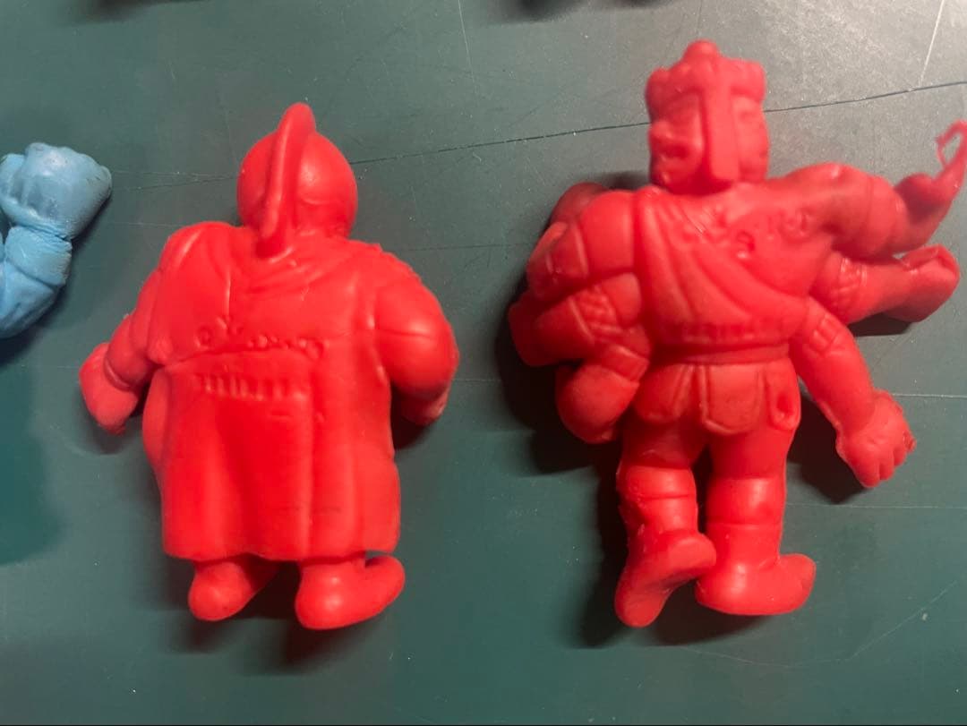 キン肉マン　キンケシ　ファイツ　森永　7体　　伸びるキン消し　レトロ　レア