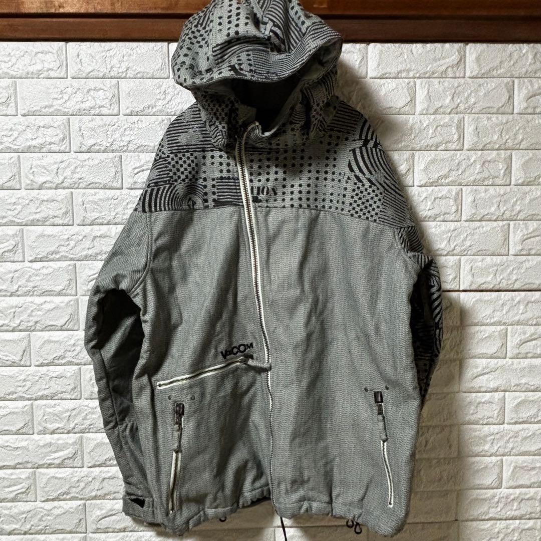 VOLCOM AWAKEN スノーボードジャケット メンズXL 10k防水グレー