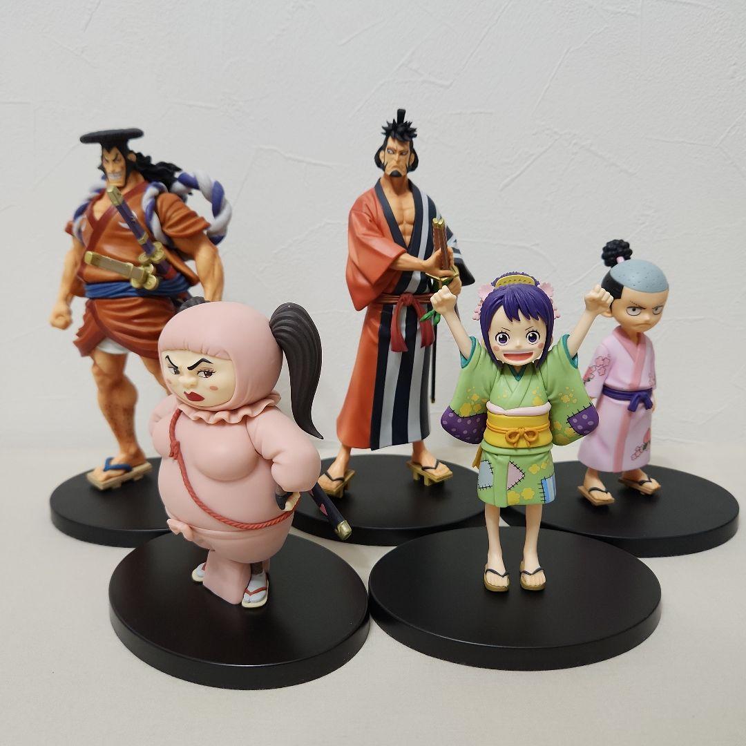 ワンピースワノ国フィギュアセット