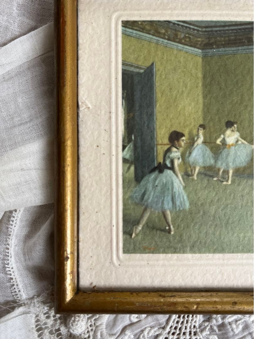 秋月さま専用！！！◆フランスアンティーク｜世界の名画「オペラ座のバレエ教室」