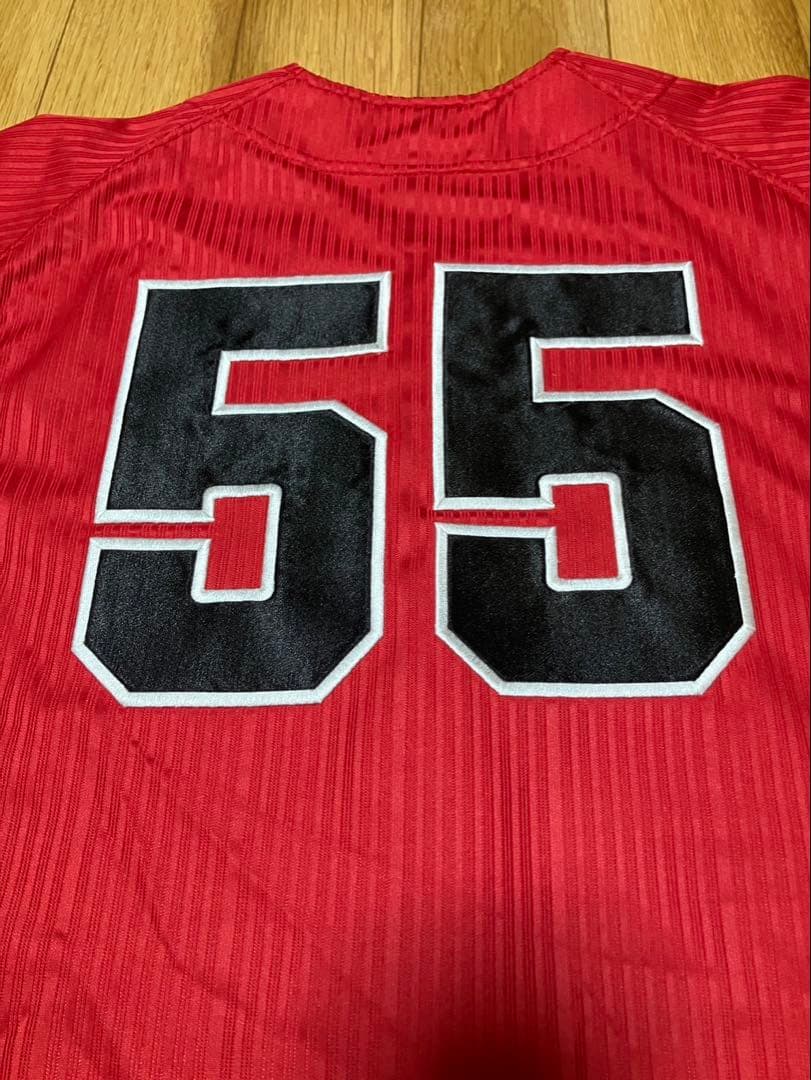 広島カープ　赤道直火　ユニホーム　エルドレッド55 M