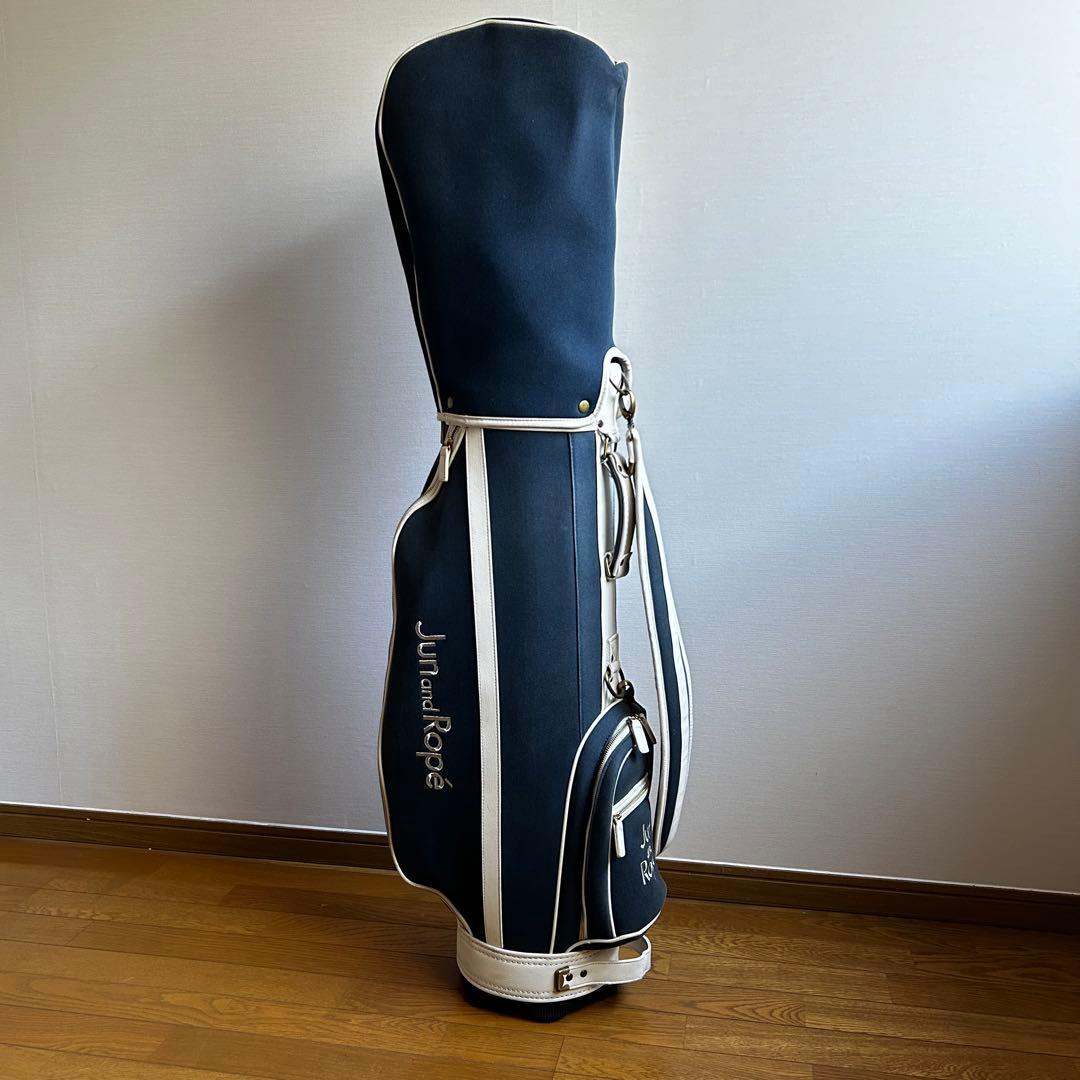 Jun and Rope ゴルフバッグ ネイビー