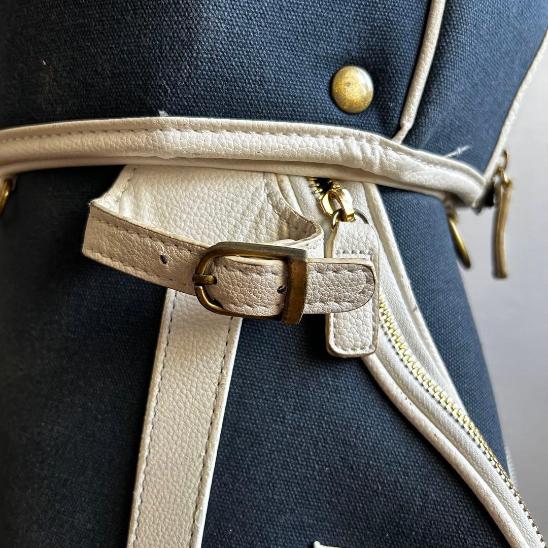 Jun and Rope ゴルフバッグ ネイビー