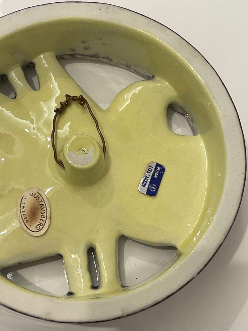 ヴィンテージ　リサラーソン　鳥　陶板　セット