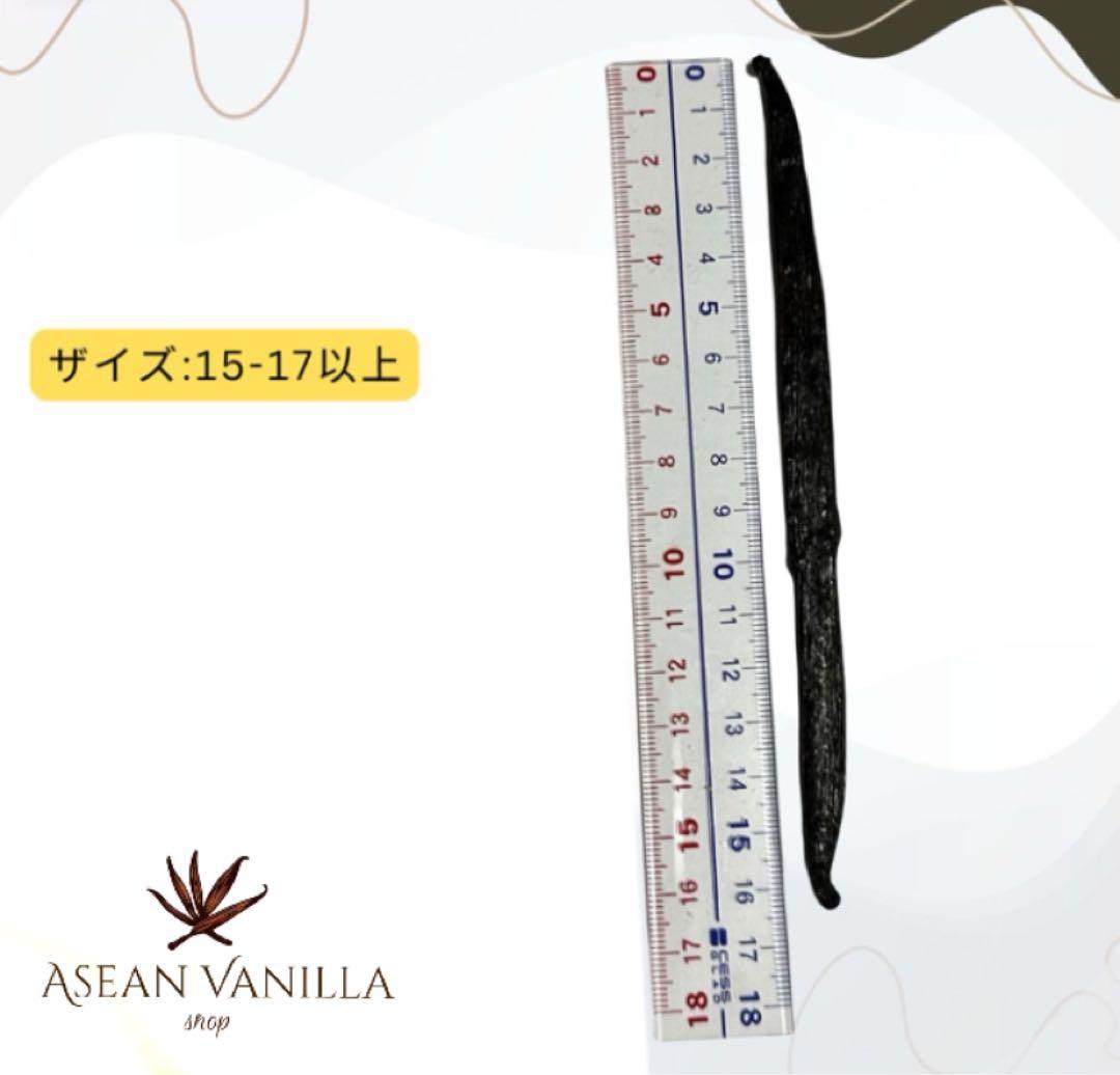 バニラビーンズ 最上位 15cm .100g