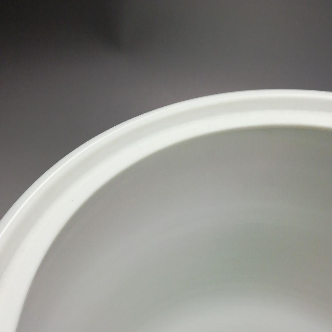 Ｓ３８４　水指　『出石焼』『花刻紋』『小嶋昇山作』　共箱　茶道具