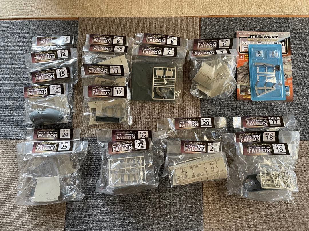 DEAGOSTINI スターウォーズ　ミレニアムファルコン　フルセット