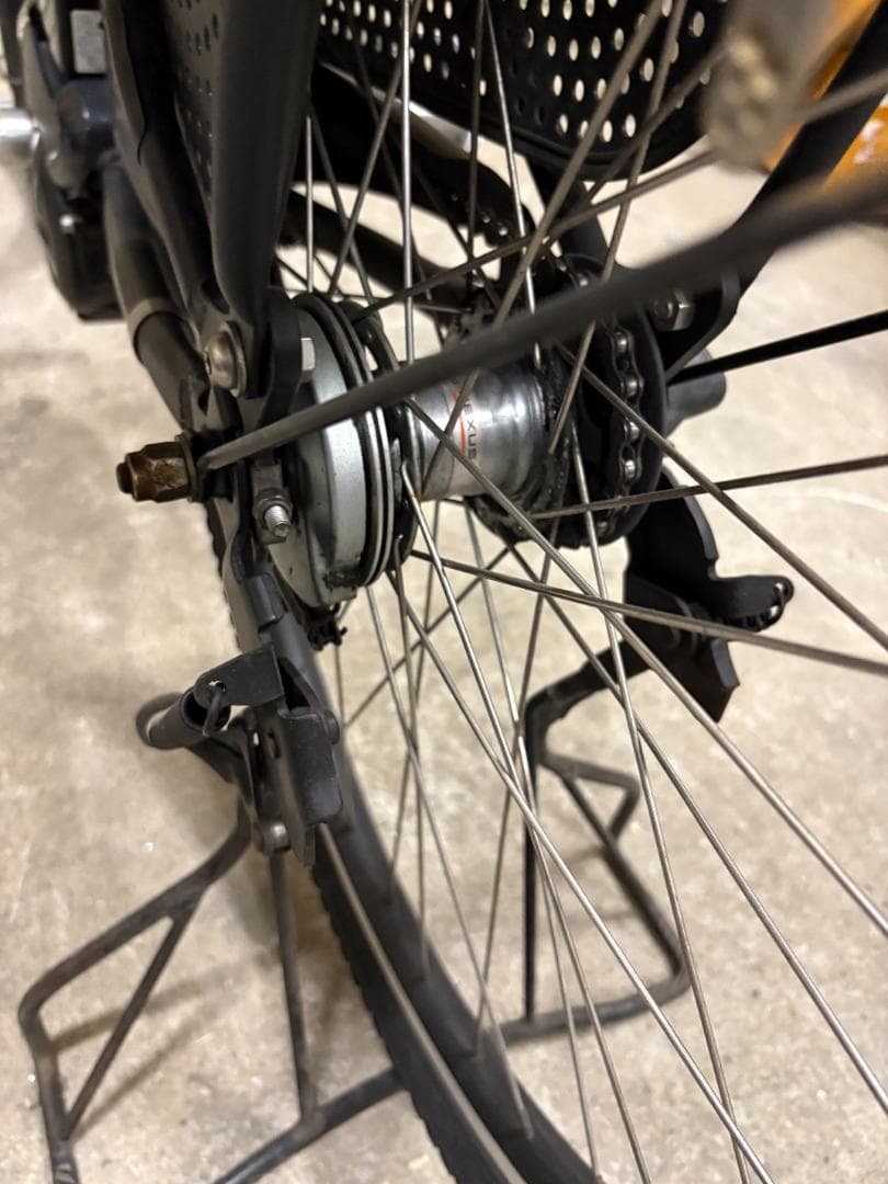 BRIDGESTONE HYDEE.B 電動アシスト自転車 チャイルドシート付き