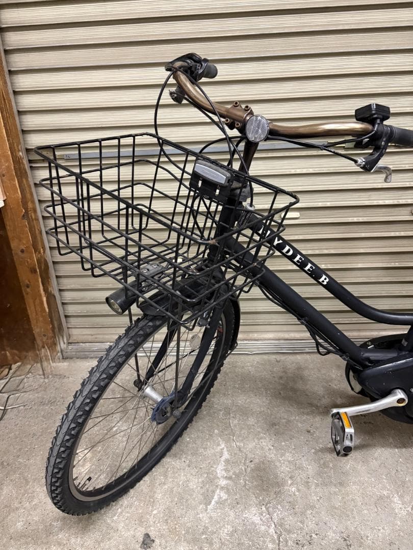 BRIDGESTONE HYDEE.B 電動アシスト自転車 チャイルドシート付き