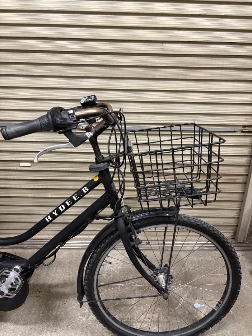 BRIDGESTONE HYDEE.B 電動アシスト自転車 チャイルドシート付き