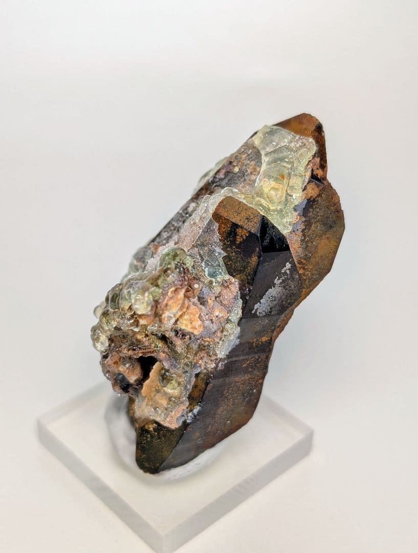 ナミビア産 ハイアライト イン クォーツ 水晶 オパール 原石