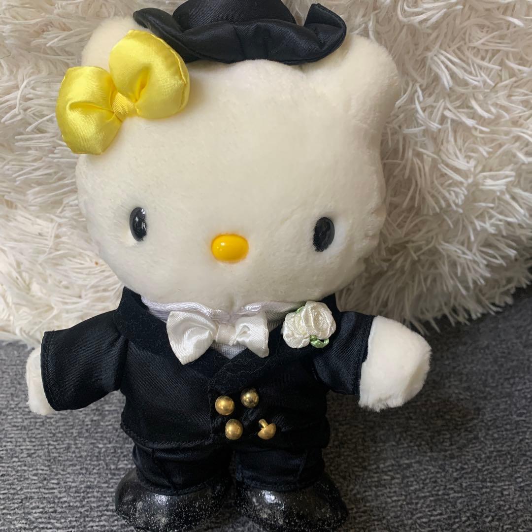 ウェディングハローキティ　ぬいぐるみ　サンリオ　1999年　希少