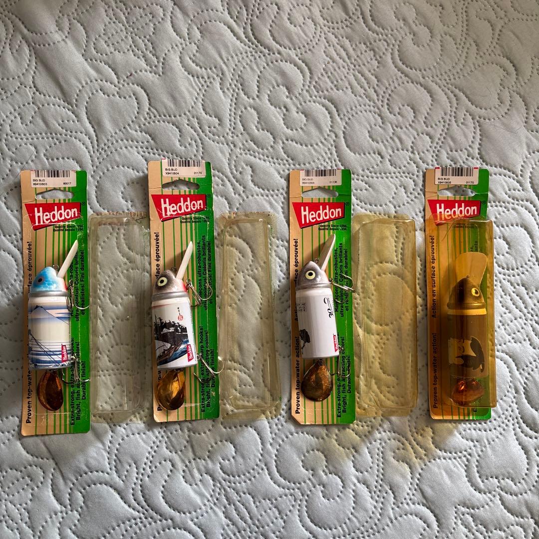 ビッグバド スミス　30th heddon 葛飾北斎 4個セット販売