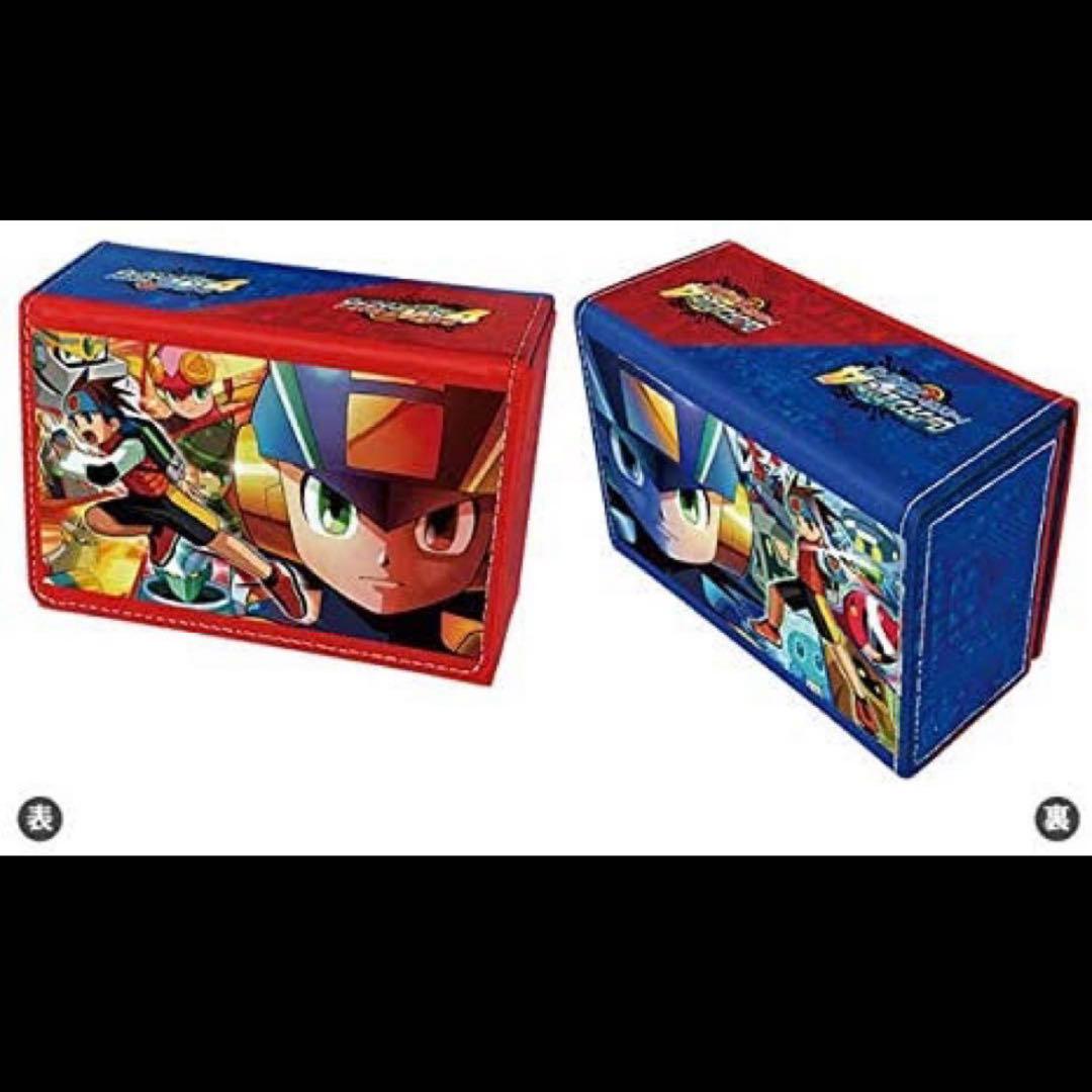 合皮製デッキケースＷ ロックマン ロックマン エグゼ4