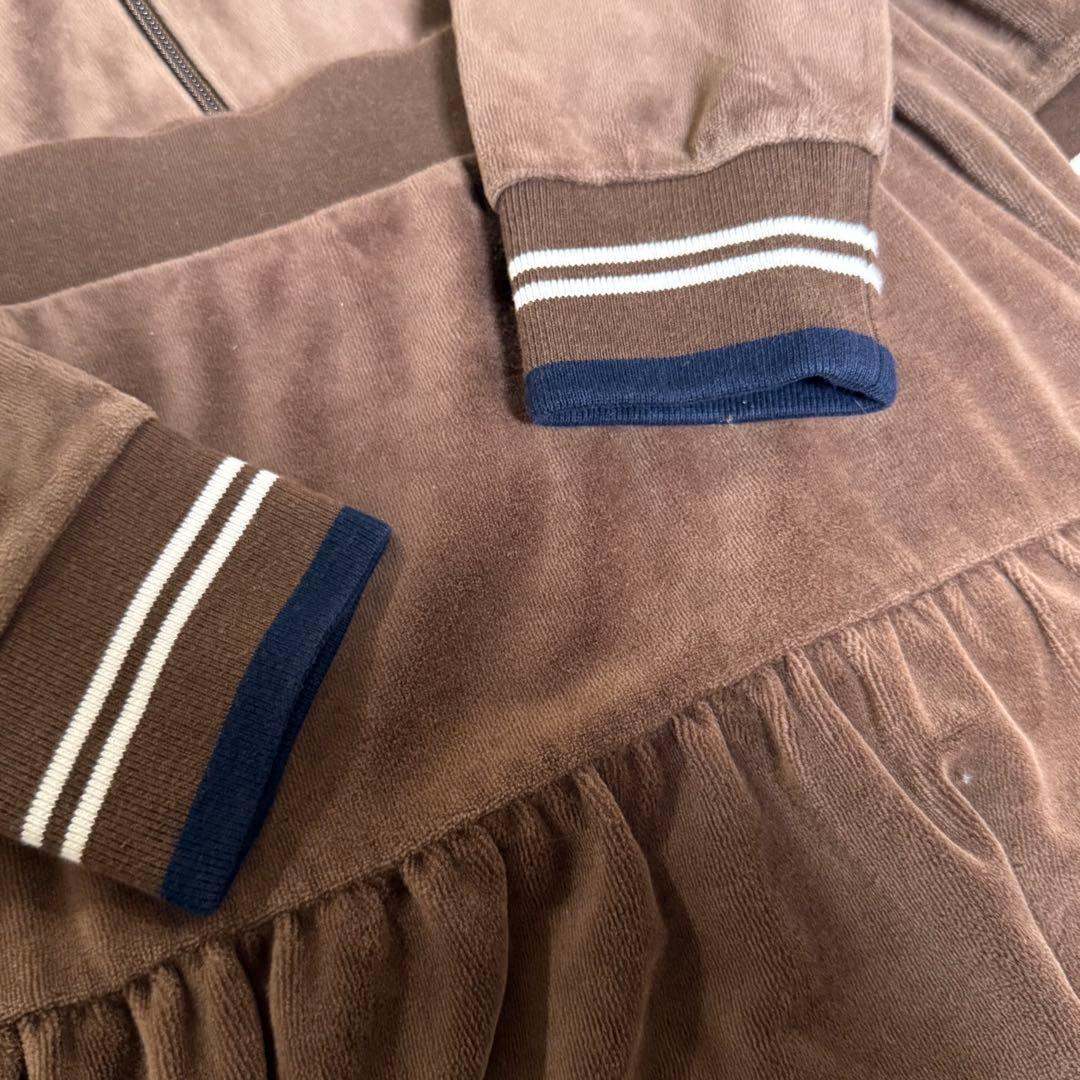 FILA フード付きベロア上下セットMサイズ