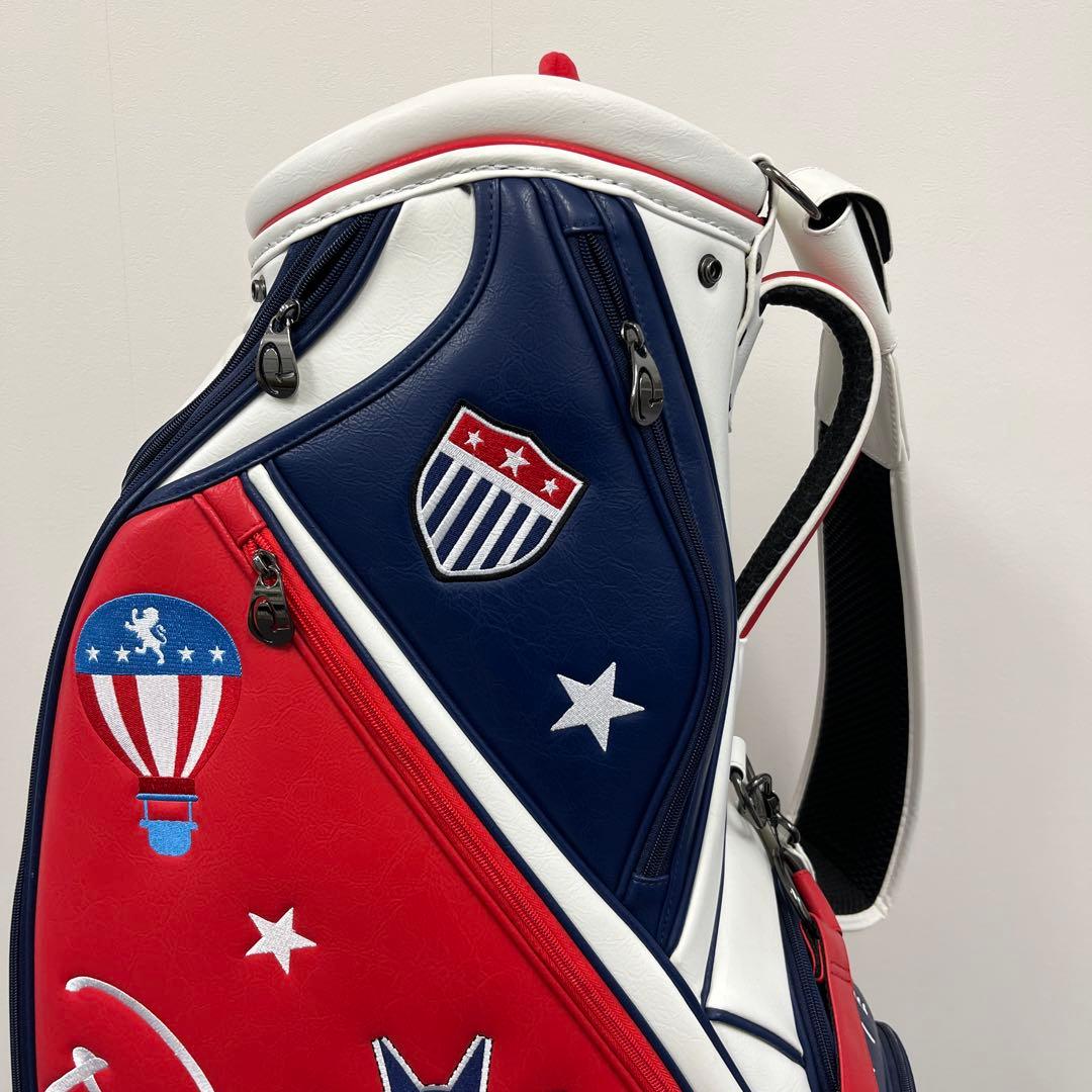 ピレッティ キャディバッグ Piretti トリコロールカラー