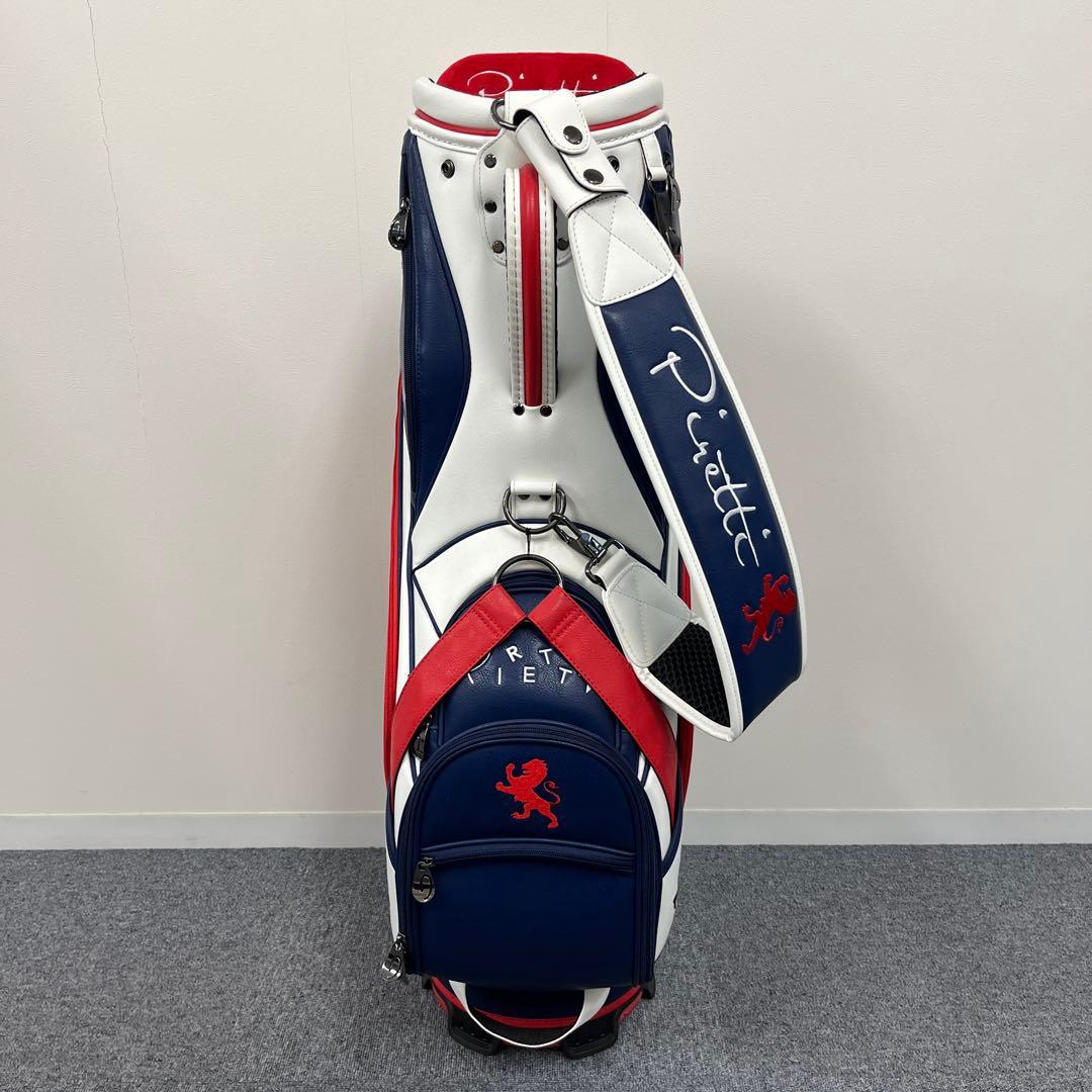 ピレッティ キャディバッグ Piretti トリコロールカラー