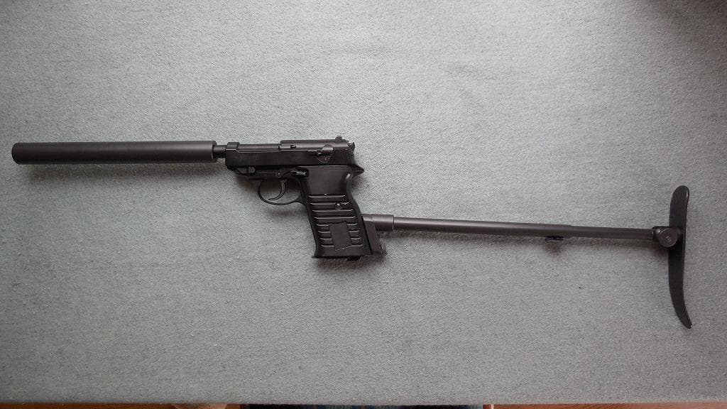 マルゼン　ワルサーP38　デタッチャブル用　ストックのみ　カスタム品