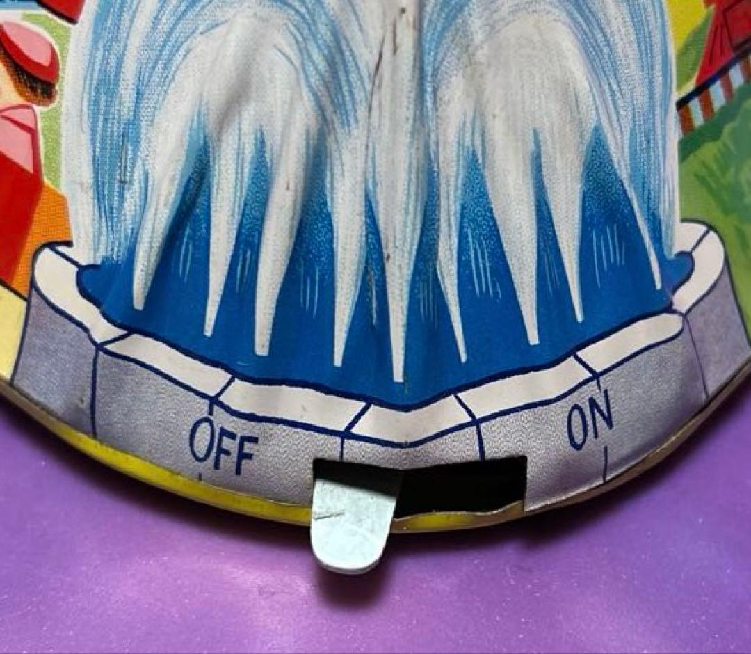 珍品 希少 1960年代製 ファンランドカップライド ブリキ製 日本製 箱付き