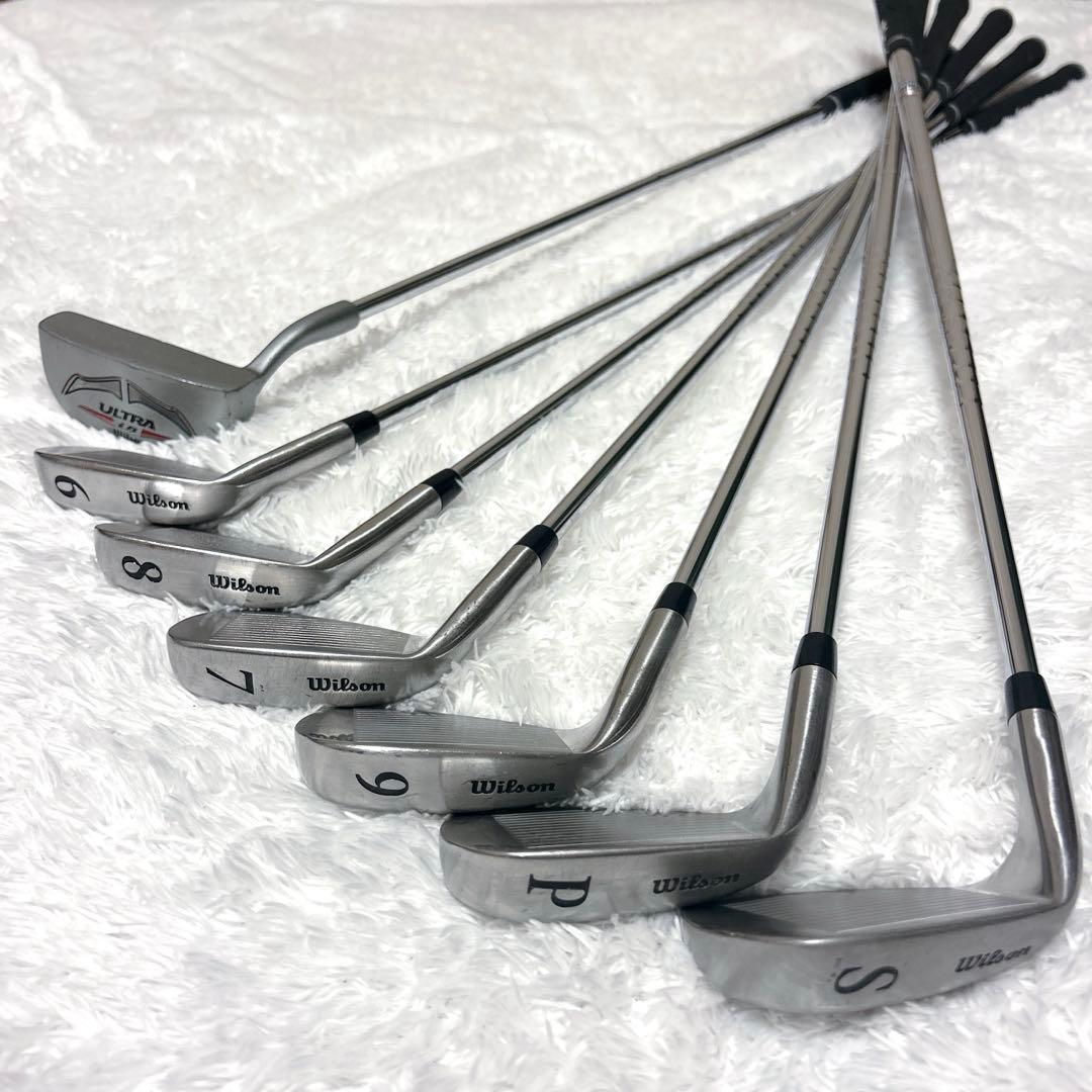 Wilson ultra i8 ゴルフクラブ セット キャディバッグ メンズ