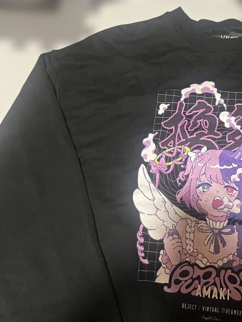 REJECT 天鬼ぷるる 換気スウェット ブラック ホワイトXL 2つセット