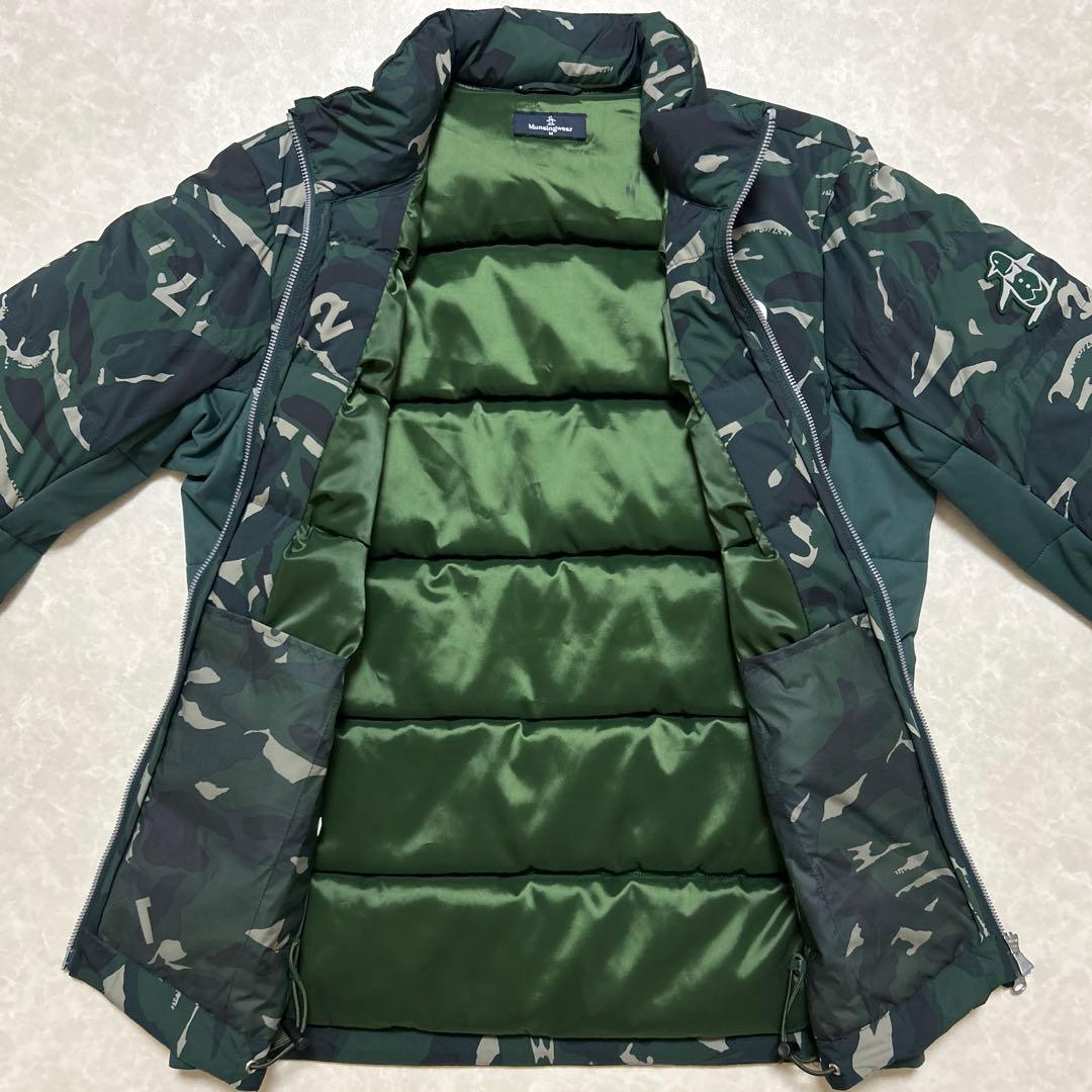 マンシングウェア★撥水★ダウン80%フェザー20%ダブルジップ【メンズサイズM】