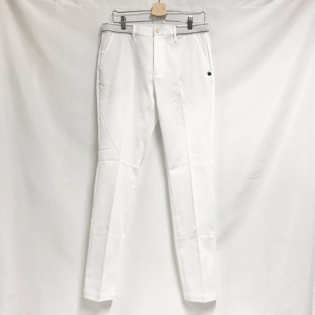 ○★新品未使用　St ANDREWS　ドビーストレッチパンツ　M　ホワイト