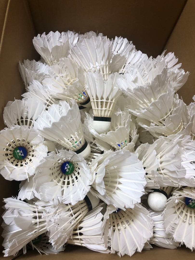 【早い者勝ち】中古　バドミントン シャトル 276個