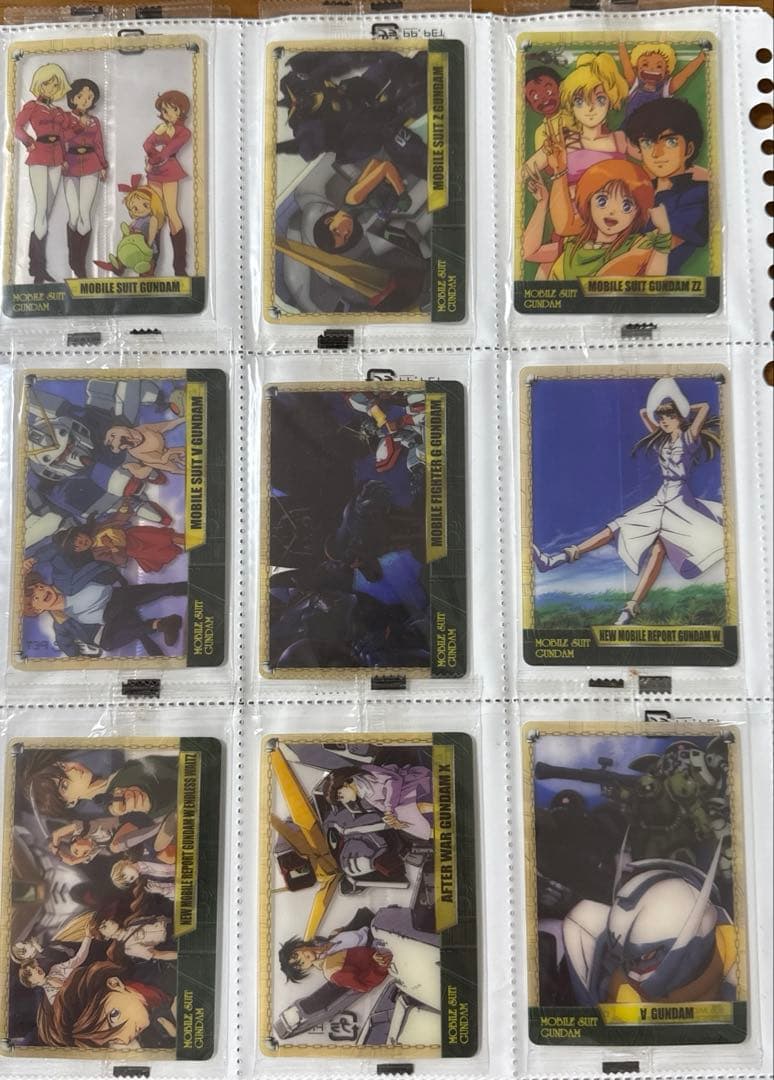激レア　未開封　ガンダム　カード　森永　ウェーハースDX Vol1 コンプセット