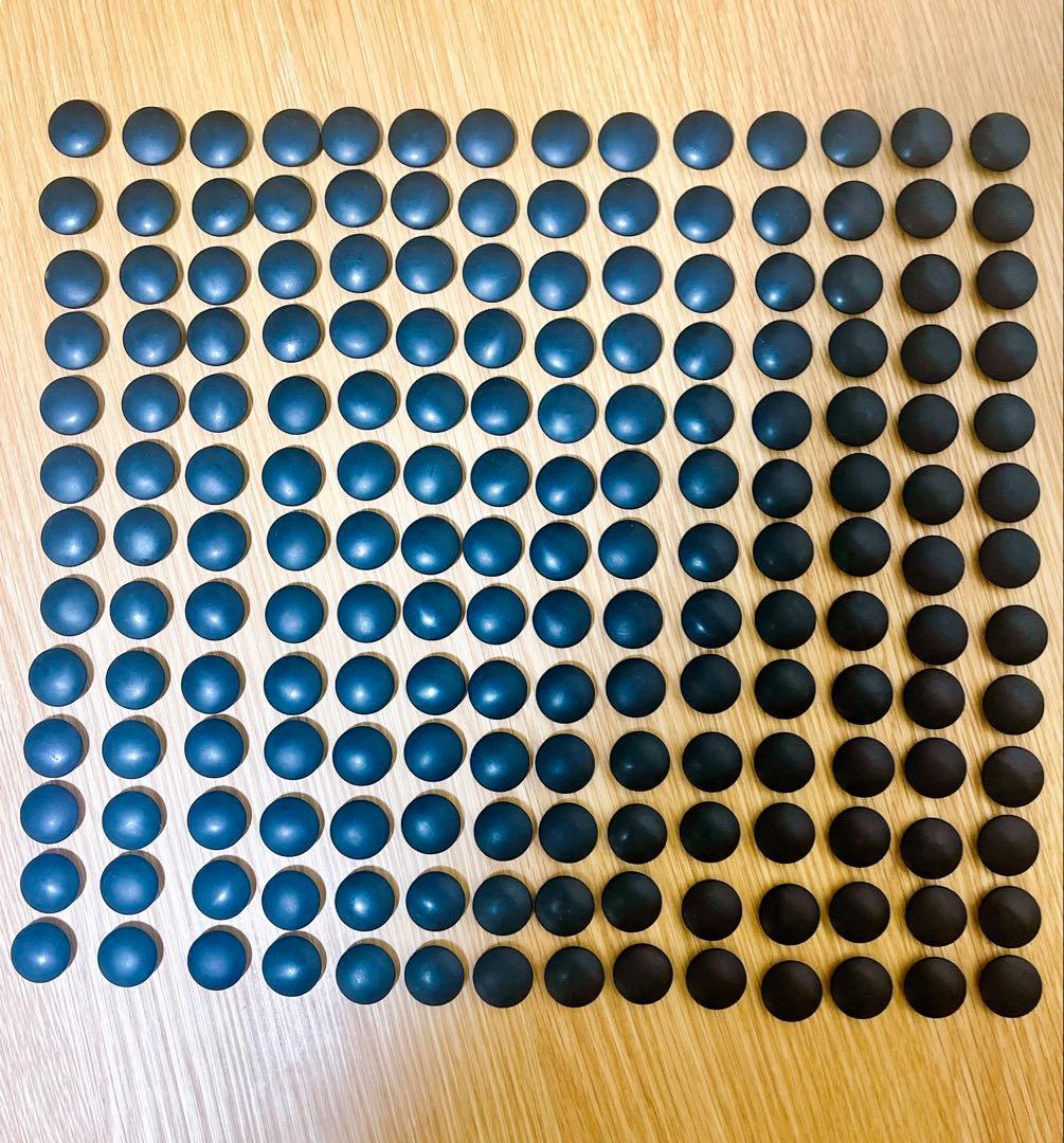 美品 碁石 蛤 28号 那智黒 高級 囲碁 白石 黒石 碁笥付き 桐箱