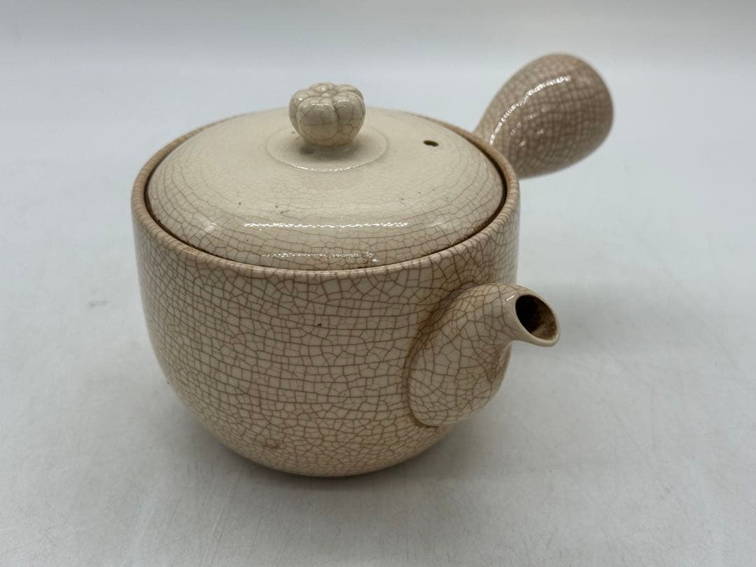 時代　白磁　煎茶器6点セット　京焼　白薩摩　共箱　送料込み260131