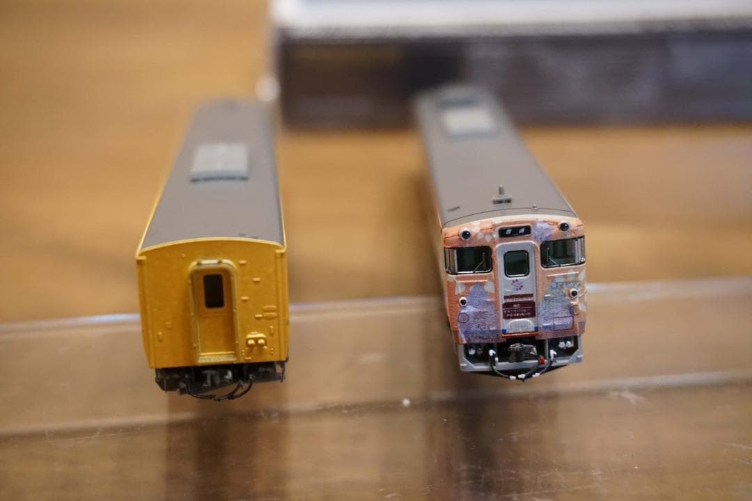 キハ40，47　美咲町エッグデザインコンテスト仕様2両 白色室内灯組込