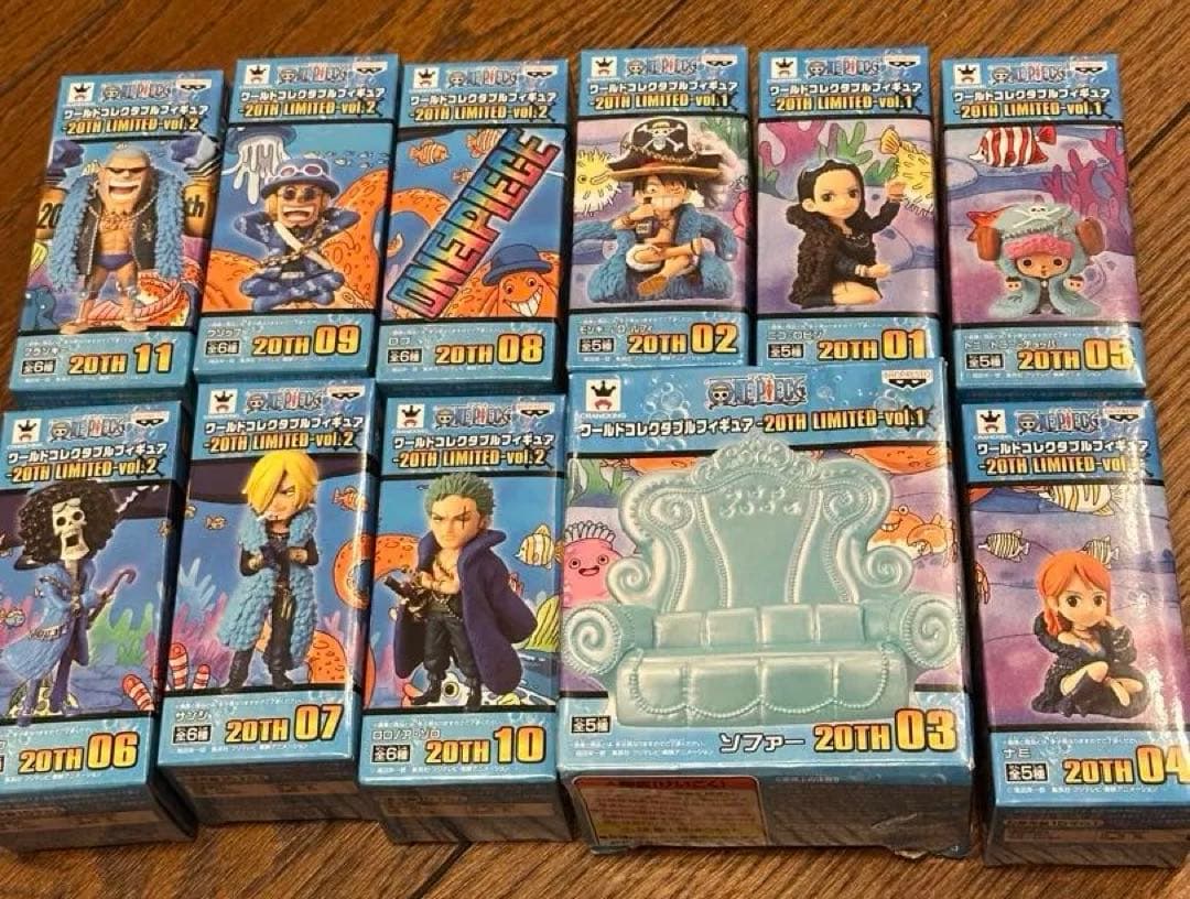 ワンピース　ワーコレ　ワールドコレクタブル　20th
