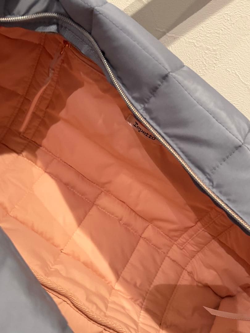 レペット　ナイロンダッフルバッグ（グレー・Lサイズ）