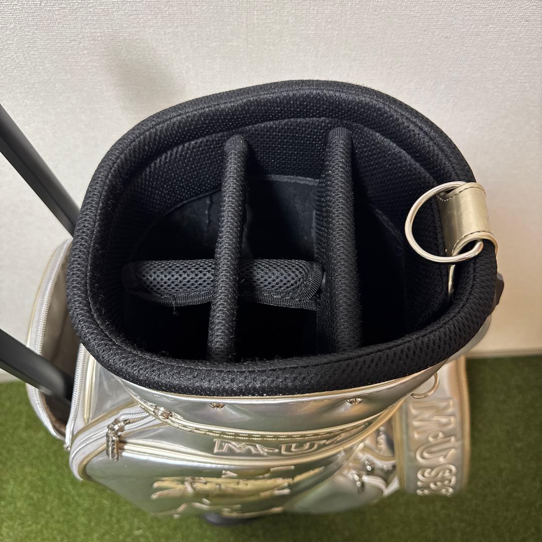 M•U SPORTS ミエコウエサコ キャディバッグ キャスター エナメル