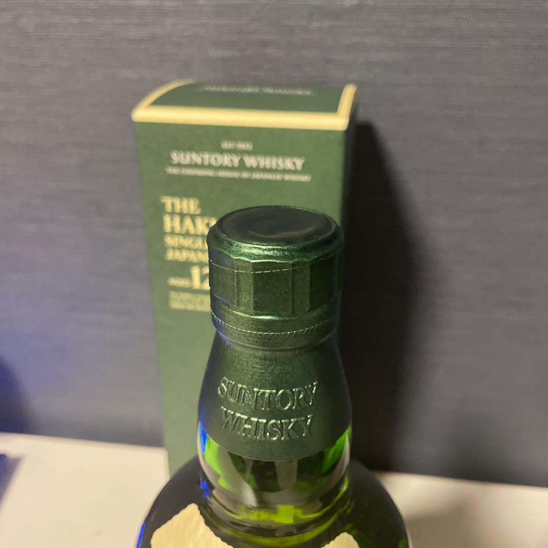 【新品 未開栓】サントリー 白州 12年 シングルモルトウイスキー 700ml瓶