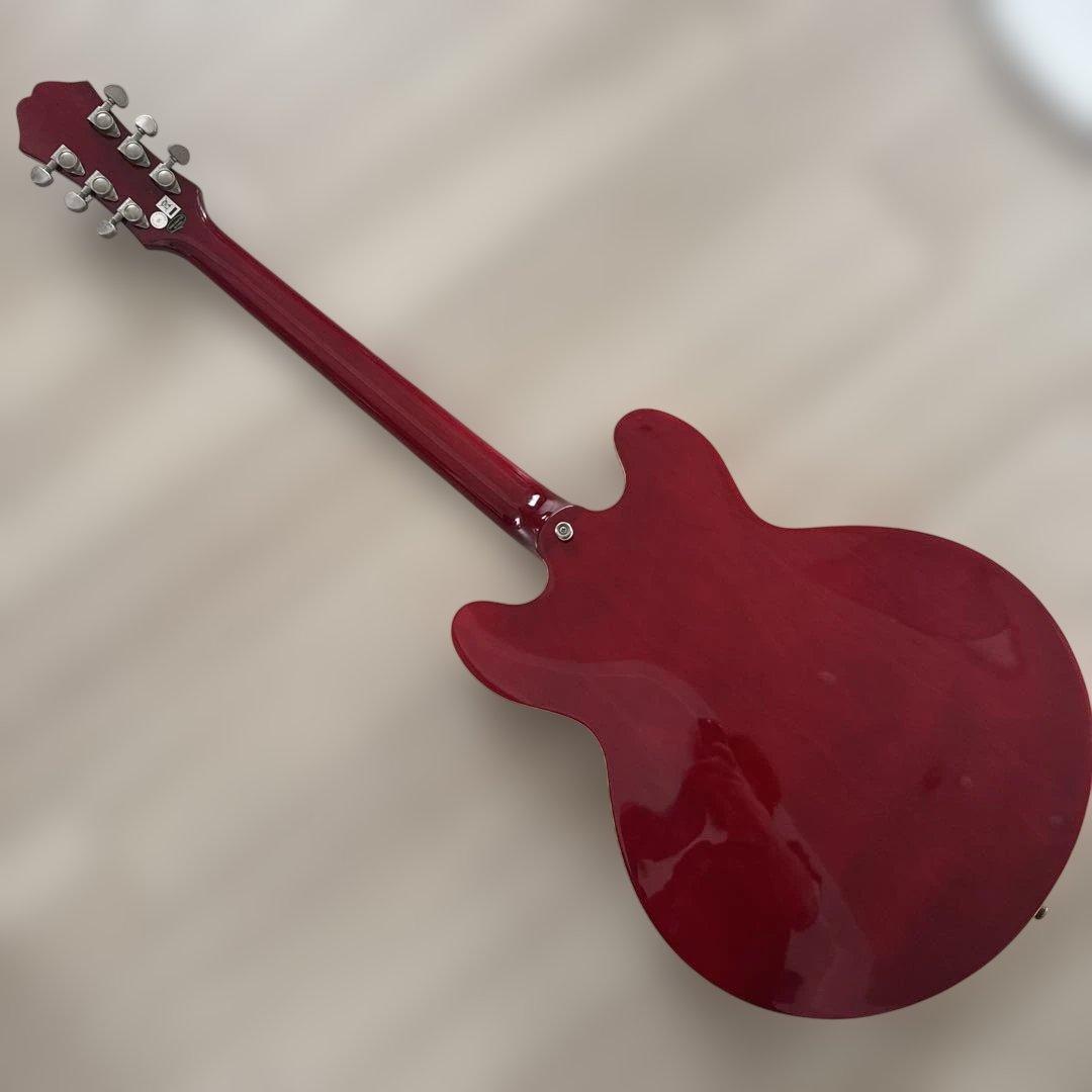 エピフォン　dot ch セミアコ　Epiphone 335 ギター　NAZCA