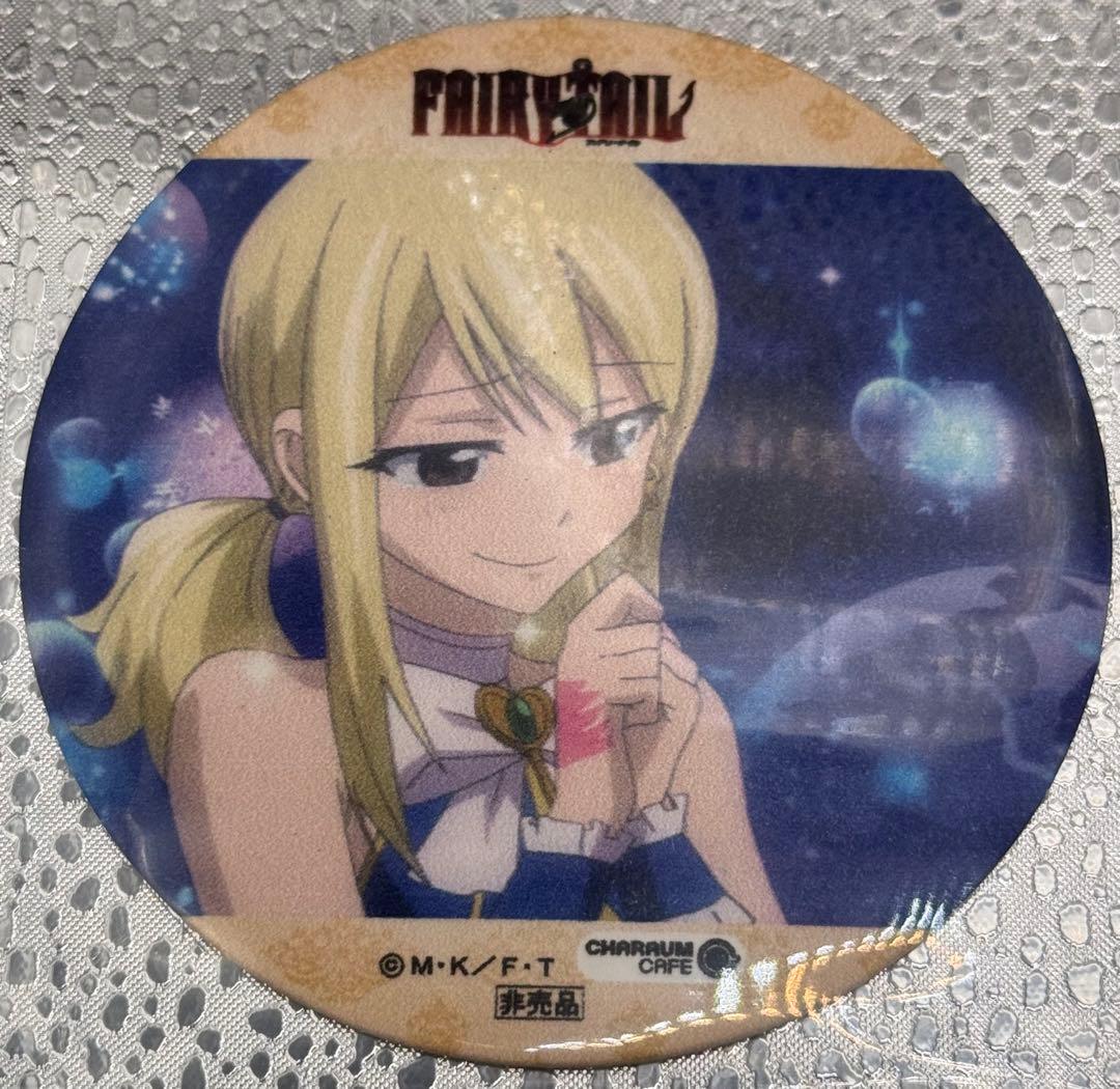 フェアリーテイル コースターセット　ジュビア　ルーシィ