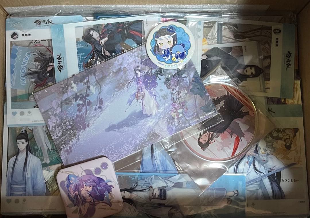 陳情令　示官谿福　魔道祖師　天官賜襡　グッズ　まとめ売り　200個以上　一箱限定