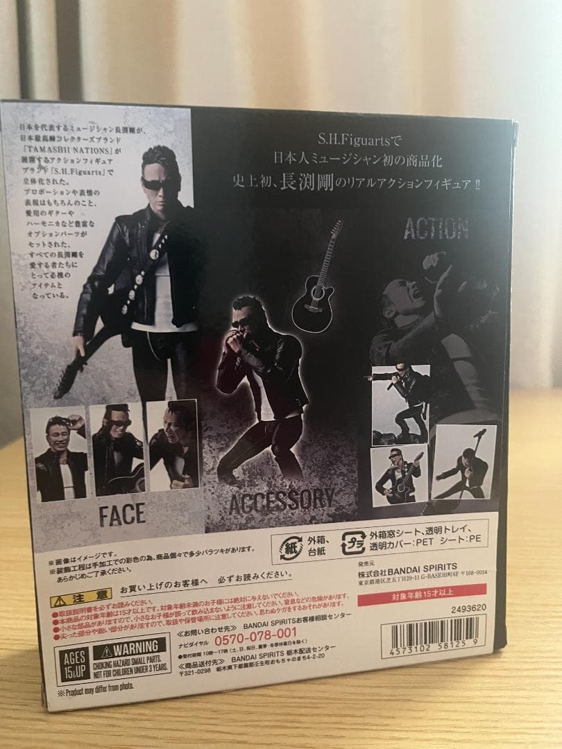 ミュージシャン TSUYOSHI NAGABUCHI REAL ACTION FIGURE