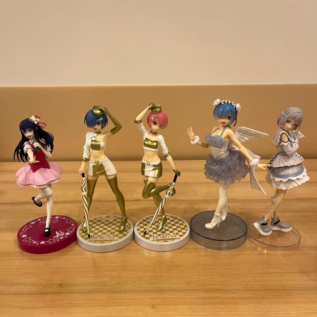 美少女フィギュア　まとめ売り　リゼロ　転スラ ワンピース　プライズ