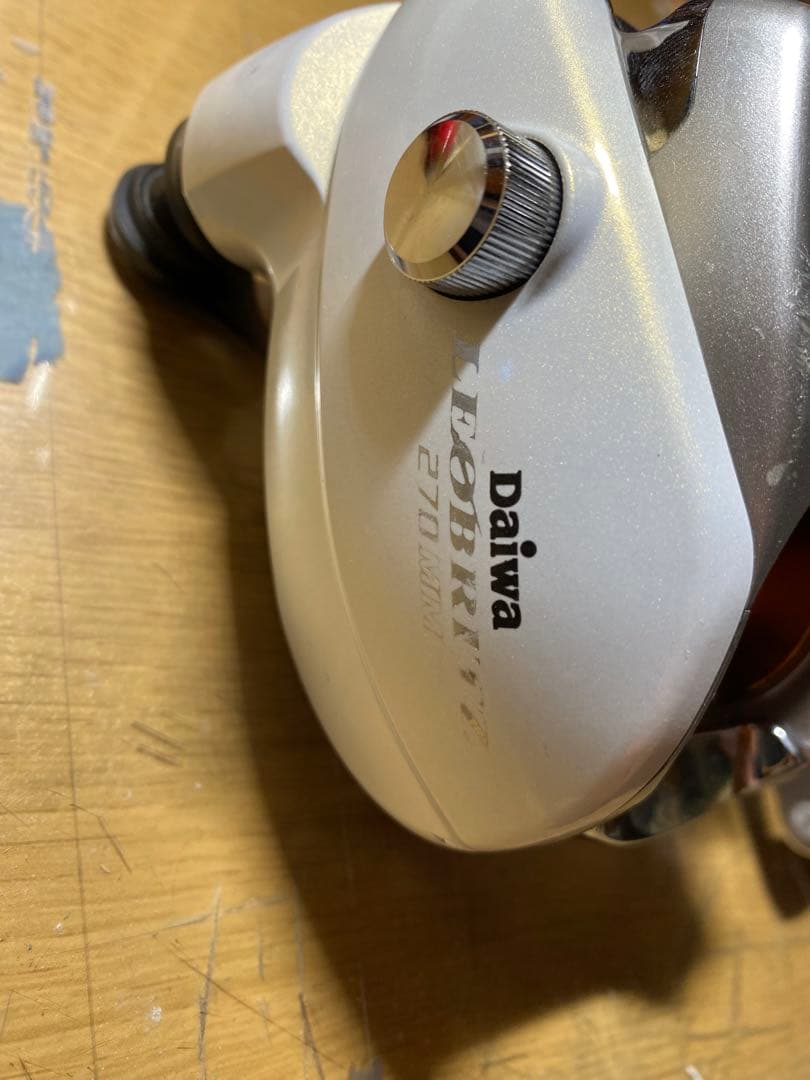 レオブリッツ270MMpeライン１.5号150メートル巻きコード付き