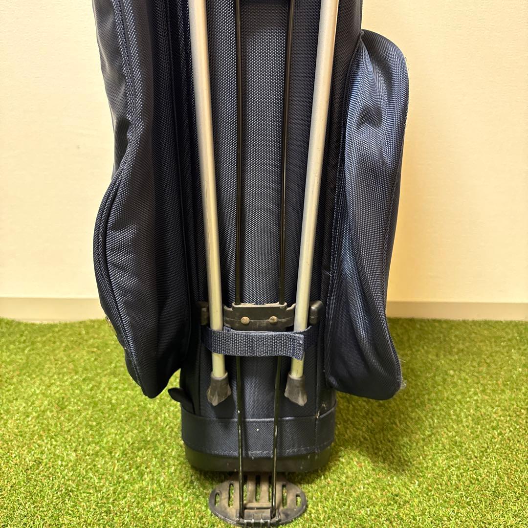 JACK BUNNY ジャックバニー スタンド式キャディバッグ ネイビー