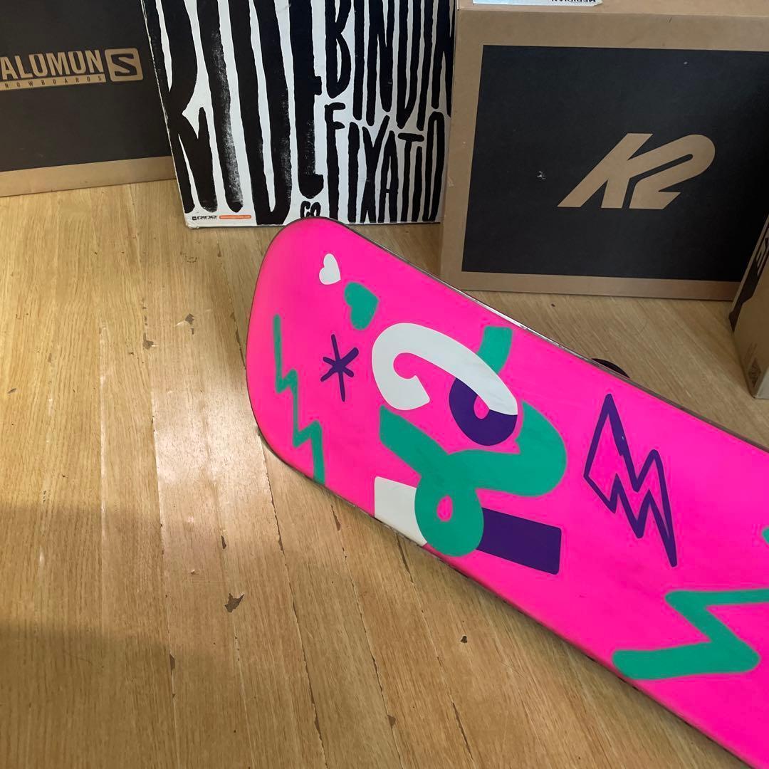 K2×ZUMA　キッズスノーボードセット　未使用バイン付3点セット　100㎝