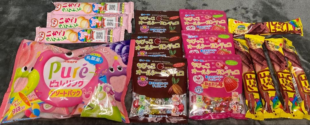 詰め合わせ　大量お菓子セット！①カントリーマアム、ドーナツ、ブラックサンダー他